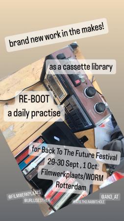  Re-Boot , the cassette library