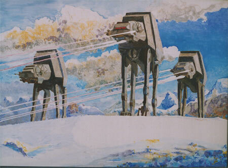  ATAT's op Hoth