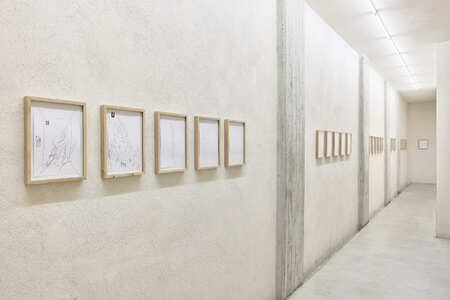  Exhibition view Im wald CARDRDE Bologna