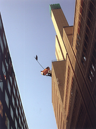  Gelandet (bij Daimler Chrysler Berlijn)