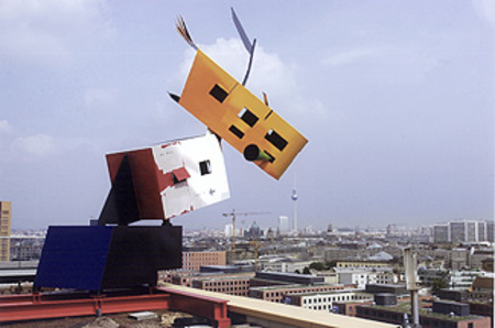  Gelandet (bij Daimler Chrysler Berlijn)