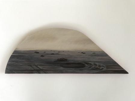  Landschap met tanksporen