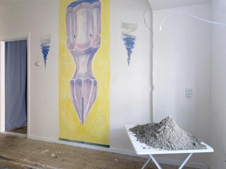  drilling in to a mountain