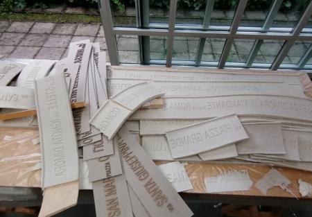  Detail of Monument to Non-existent Streets (Moulds)