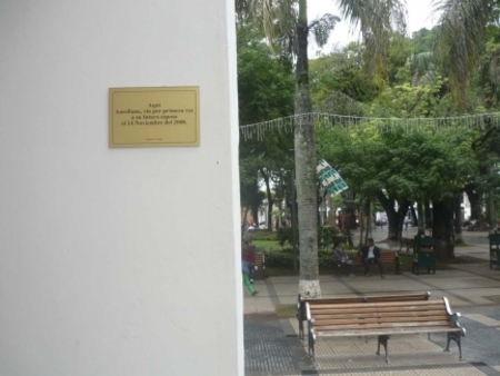  En este lugar