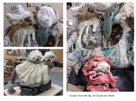  ‘Verliefd stel met hond’ 