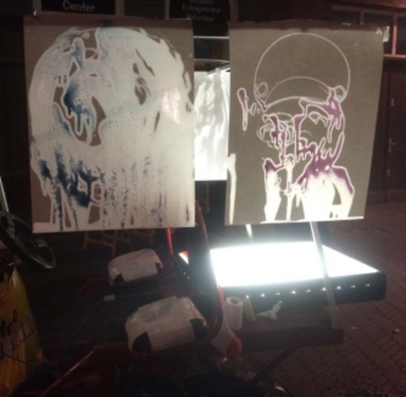  Mobile Lightportraits, claiming the stre