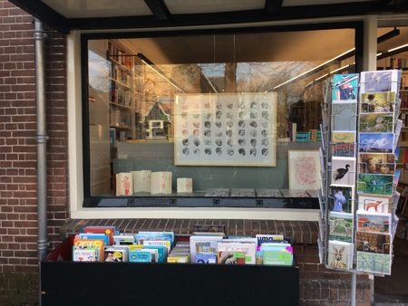  Etalage Eerste Bergensche Boekhandel