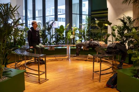 The Circular Contemplation Bench  The Circular Contemplation Bench