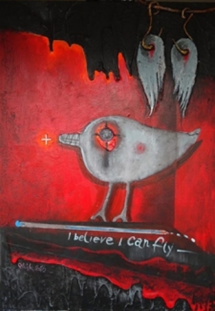  . Ik geloof dat ik  kan vliegen