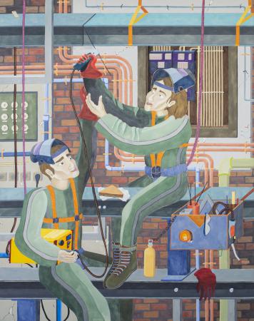  Agg and Erik, fixing things