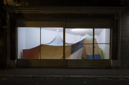   Installation view of 'Lose Voice tool kit