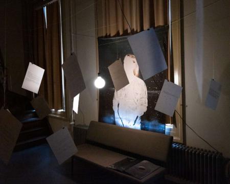  Solo, site specific exhibition at the Old Leiden Observatory.