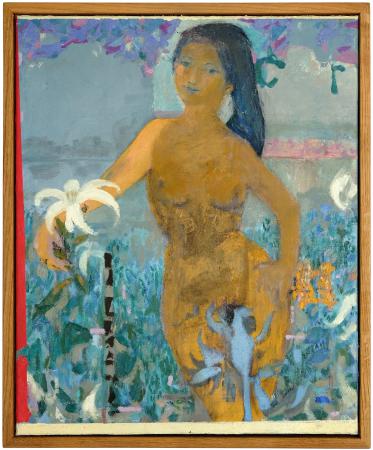  Zuidelijke vrouw buiten