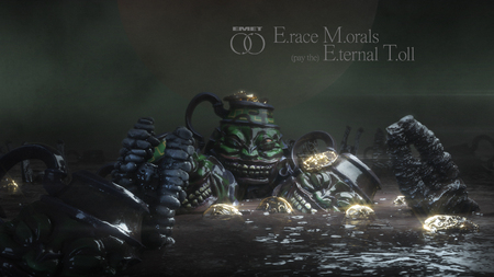  E.RaCe M.orals (pay the) E.ternal T.oll