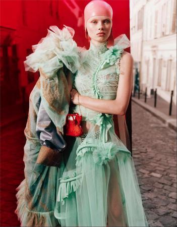  Flock print for Maison Margiela