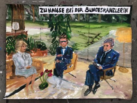  Zuhause bei der Bundeskanzlerin: “Ein Bier bitte”