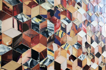 Tesselescence (Woven Paintings) 01  Tesselescence (Woven Paintings) 01