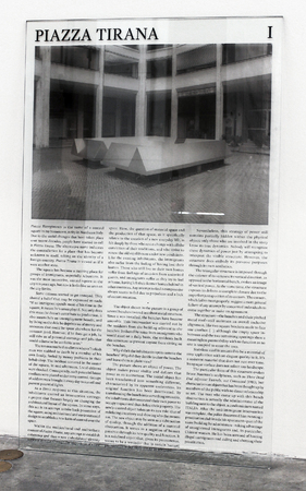  Piazza Tirana (from the Non-relational objects series)