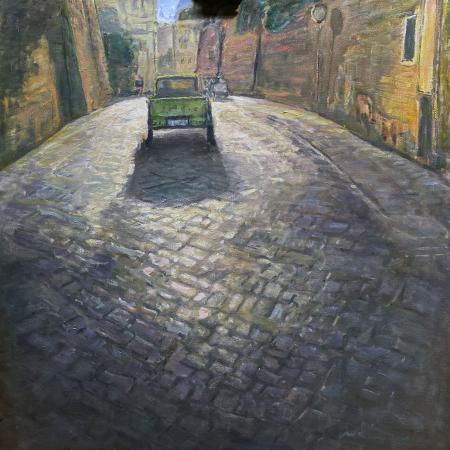  Via bagnata a Roma