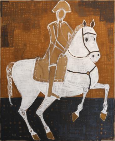  Equestrian portrait of Ferdinand-VII (After Francisco de Goya, Retrato ecuestre de Fernando VII, 1808)