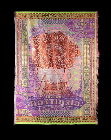Woven Poster #01: Puteri Rafflesia Exotica   Woven Poster #01: Puteri Rafflesia Exotica
