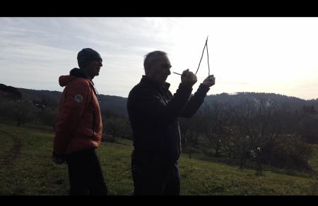 Dowsing across fields  Dowsing across fields