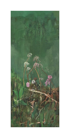  Waterkant met bloemen