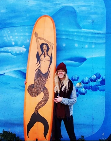  Surfboard "Mermaid"