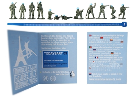  Miniscule Blue Helmets on a Massive Ques