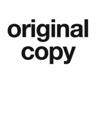  original copy