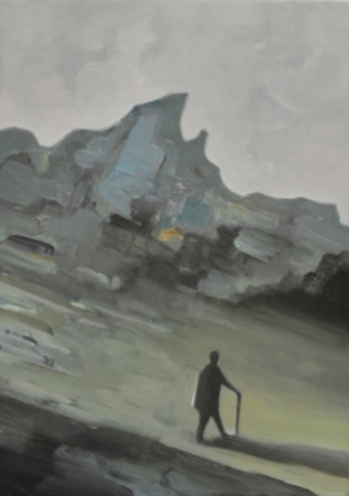  'A ghost that walks'