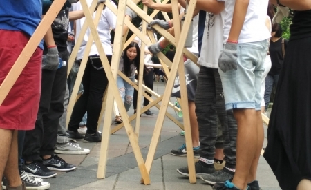Body Maze, architecture workshop   Body Maze, architecture workshop