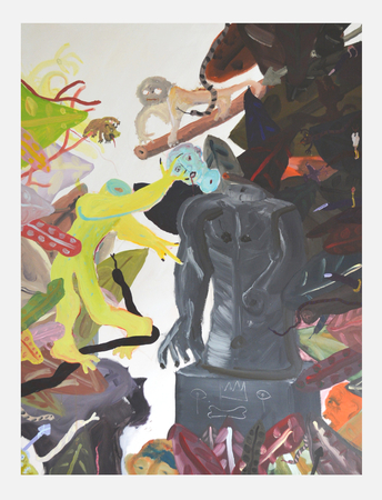 trying to immortalize yourself with placing your head on a statue   trying to immortalize yourself with placing your head on a statue