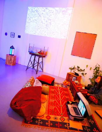  Huiskamer van de kunstenaar