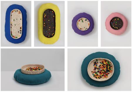   Installation view of 'Lose Voice tool kit