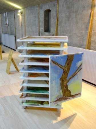  Detail, 'The Rant', bij Kunstfort, Vijfh