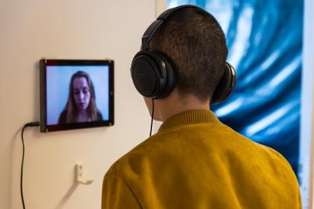  Trying trying, installation view