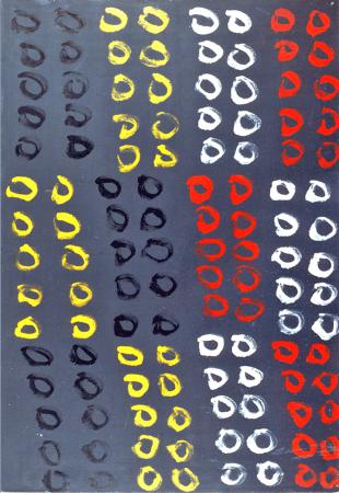  Nulletjes schilderij De weg