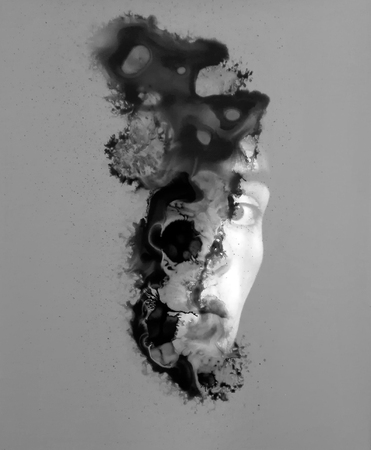  "Study of the psychological interpretation of inkblots" from the serie Lost identity.