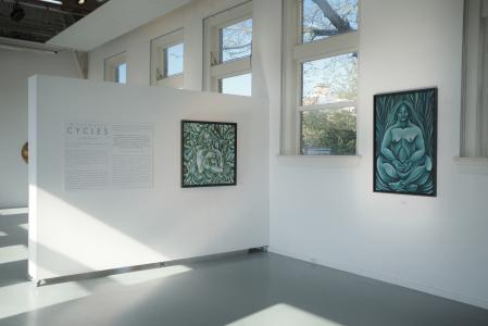  (Re)Turning Cycles entrance & curatorial text