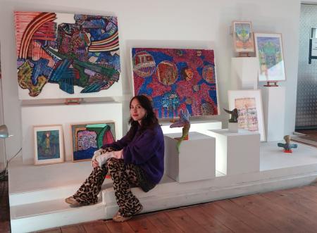  Installatie tijdens de expo 'Never Ending Story'