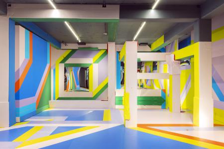  Installation view Enter the Cube