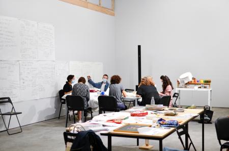  The open embroidery workshop
