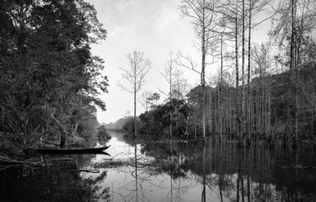  Still waters at north gate, Angkor Thom
