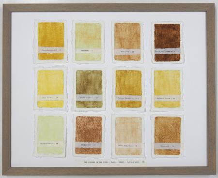  THE COLOURS OF THE DUNES - kleurstalen