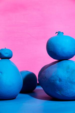  Blue Fruity Landscape