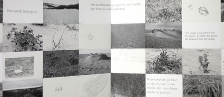  nederzetting, door zand geschuurd