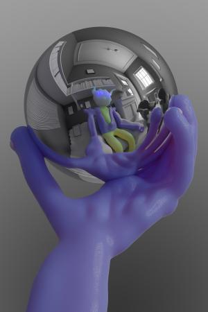  Escher's Mirror Ball