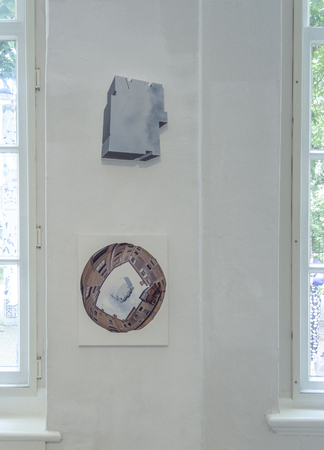  wand tentoonstelling 'Le Détour'